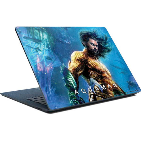 DC Comics Aquaman Movie Arthur Curry Poster Surface Laptop Skin